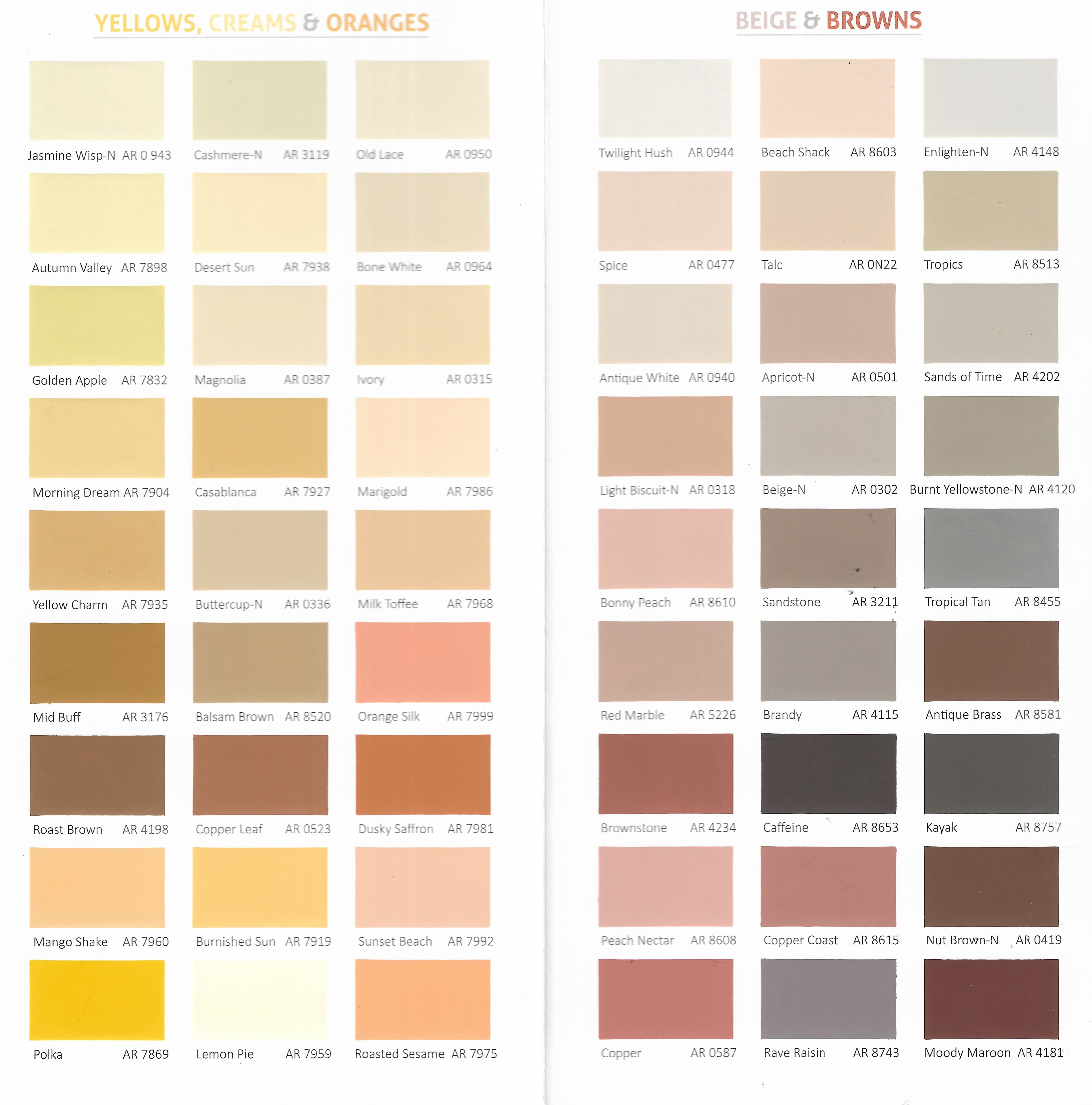 Exterior Paints – Reds, Blues, Greens & Greys