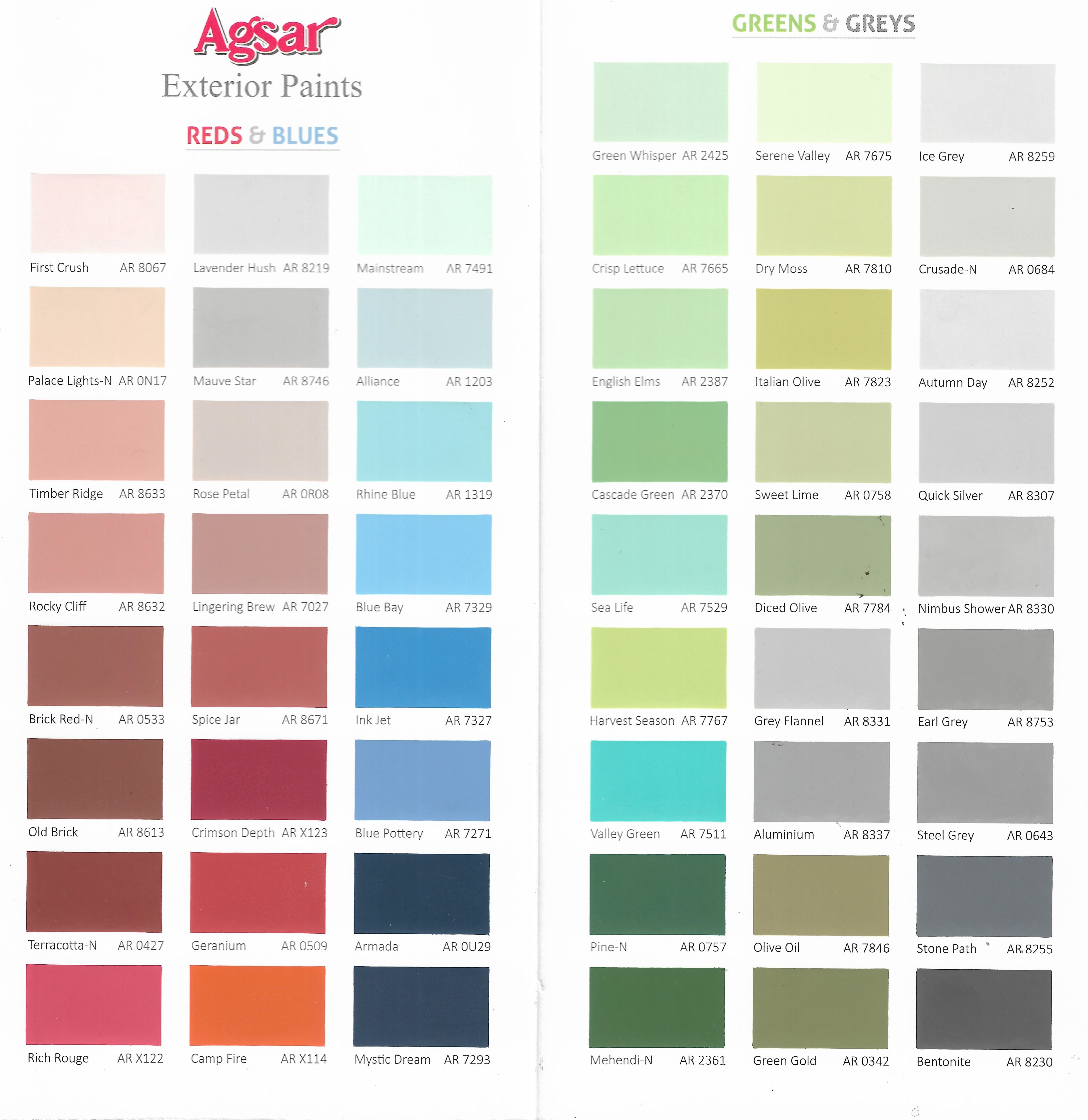 Interior Paints – Bright Colour Collection